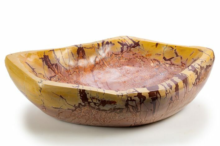 Polished Saharan Desert Jasper Bowl - Morocco #330393